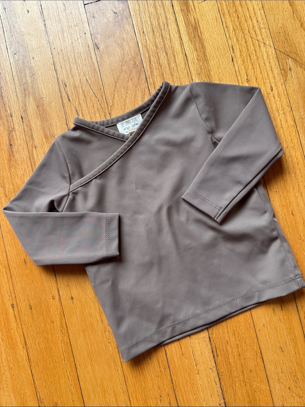 The Simple Folk Swim Top in Taupe